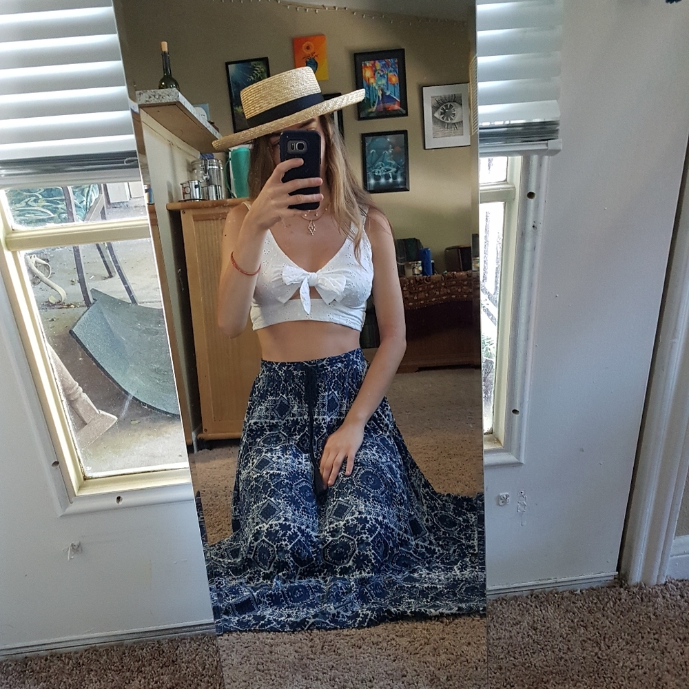 Boho Midi skirt